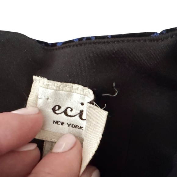 Y2K velvet burnout blue black Sleeveless midi Dress elegant sheath goth 960 - Picture 5 of 16